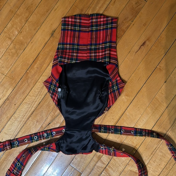 Rave Review wool plaid top - Picture 3 of 9